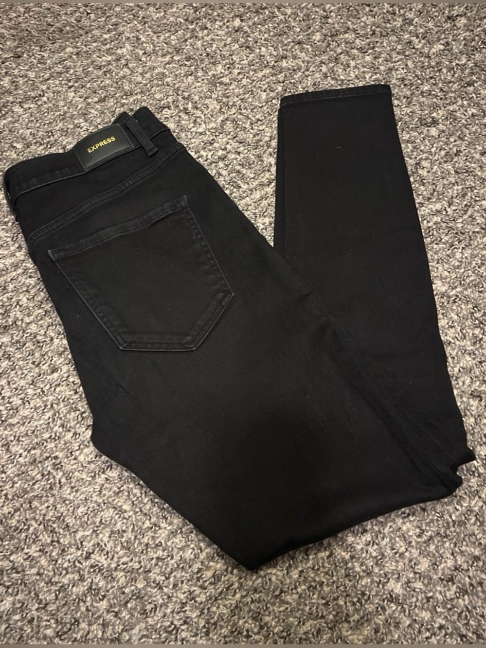 Express Women's Black Skinny Jeans